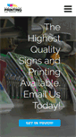 Mobile Screenshot of newhanoverprinting.com